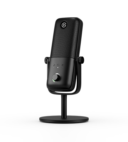 Elgato Wave:3 MK.2 microphone on its desk stand